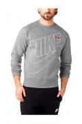 Marken-Herren-Sweatshirt grau