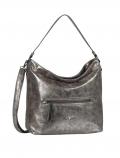 Marken-Hobo-Bag »MAE« altsilber