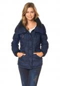 Marken-Jacke marine