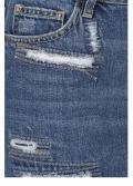 Marken-Jeans-Bleistiftrock blau