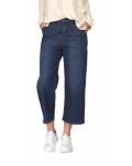 Marken-Jeans-Cullote blau