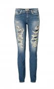 Marken-Jeans blau-used