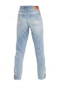 Marken-Jeans mit Cut-Outs blau 32 inch