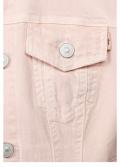 Marken-Jeansjacke apricot