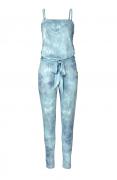 Marken-Jersey-Overall blau