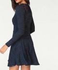 Marken-Jerseykleid marine