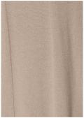 Marken-Kaschmir-Longstrickjacke beige