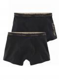 Marken-Kinder-Boxershorts-2erschwarz