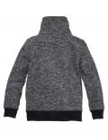 Marken-Kinder-Fleecejacke grau