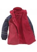 Marken-Kinder-Matschjacke rot-blau