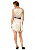 Marken-Kleid beige