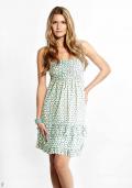 Marken-Kleid mint-creme