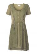 Marken-Kleid mit Spitze oliv Gr. 50