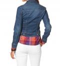 Marken-Kurzjeansjacke blau Gr. L