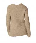 Marken-Kuschel-Pullover creme