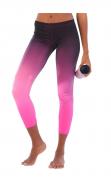 Marken-Leggings pink-schwarz