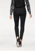 Marken-Leggings schwarz Gr. S