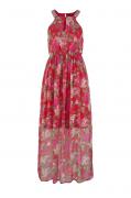 Marken-Maxi-Chiffonkleid »Lili« rot-bunt