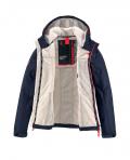 Marken-Outdoor-Jacke navy