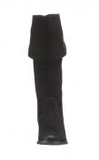 Marken-Overknee-Stiefel schwarz