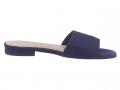 Marken-Pantolette navy