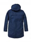 Marken-Parka blau