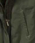 Marken-Parka khaki