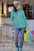 Marken-Parka mint