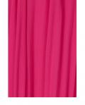 Marken-Plisseekleid mit Gürtel pink