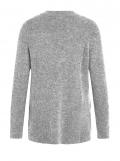 Marken-Pullover PLACE grau-melange