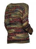 Marken-Pullover bunt