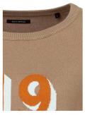 Marken-Pullover caramel