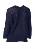 Marken-Pullover dunkelblau