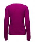 Marken-Pullover fuchsia