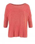 Marken-Pullover koralle