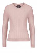 Marken-Pullover mit Kaschmir rosé