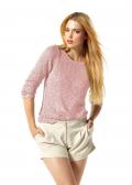 Marken-Pullover perlrosé Gr. 42