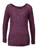 Marken-Pullover pflaume