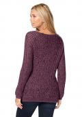 Marken-Pullover pflaume