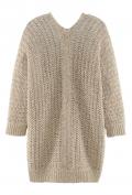 Marken-Pullover sand