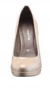 Marken-Pumps creme