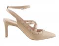 Marken-Pumps nude