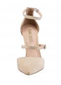 Marken-Pumps nude