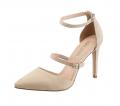 Marken-Pumps nude