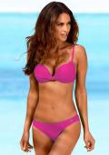 Marken-Push-Up-Bikini pink