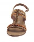 Marken-Sandalette braun