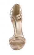 Marken-Sandalette gold