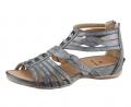 Marken-Sandalette grau