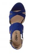 Marken-Sandalette navy