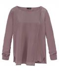 Marken-Seidenbluse mauve